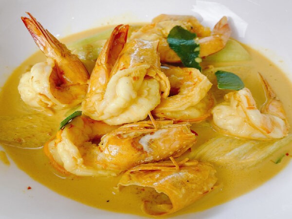 แกงกะทิกุ้งมะละกอ