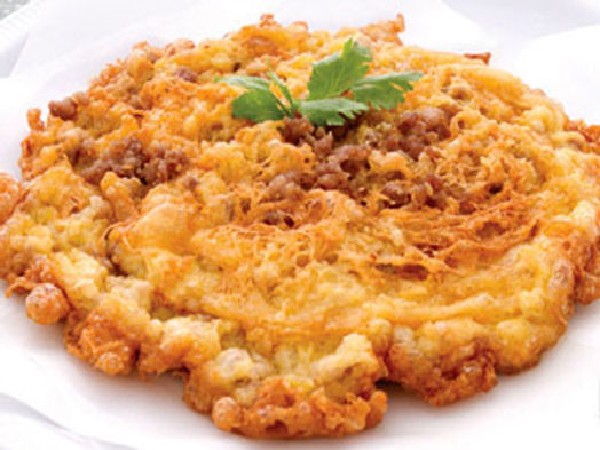 ไข่เจียวไก่สับ